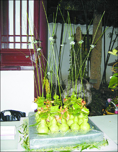 插花